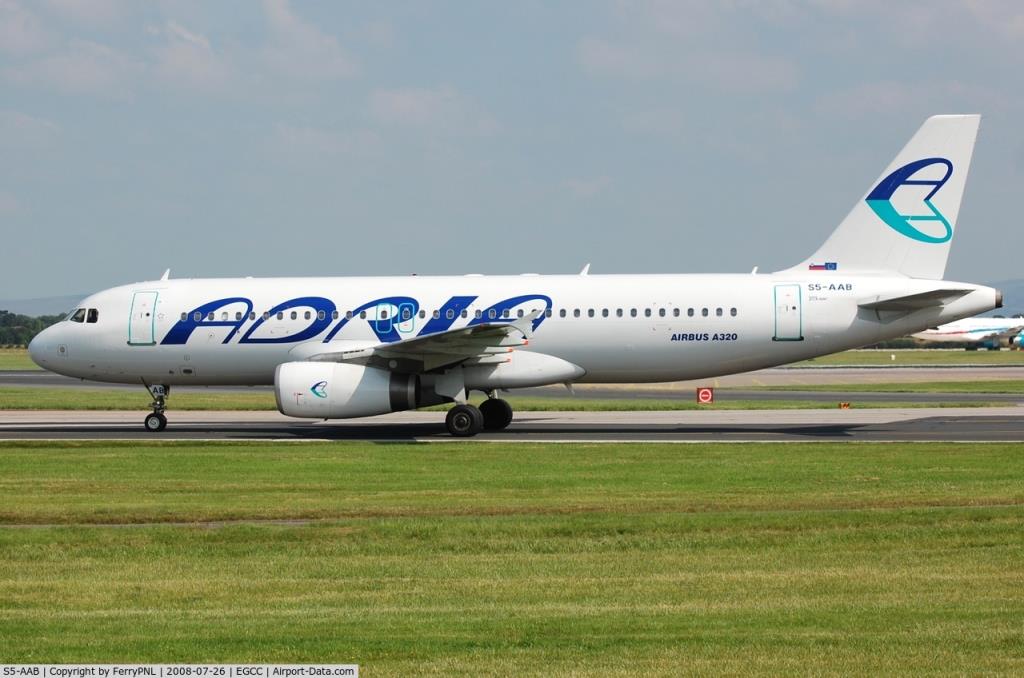 Photo of aircraft S5-AAB operated by Adria Airways