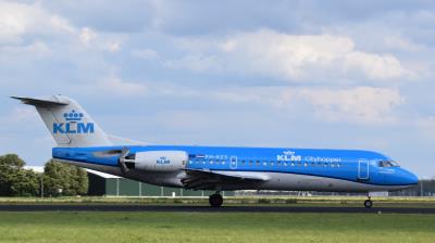 Image of aircraft registration PH-KZS - A Fokker 70 operated by KLM Cityhopper