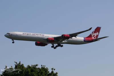 Image of aircraft registration G-VWIN - A A340-642 operated by Virgin Atlantic Airways