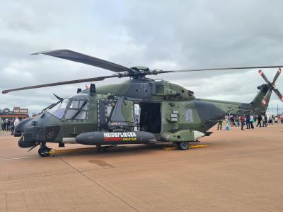 Photo of aircraft 79+10 operated by German Army (Heeresflieger)