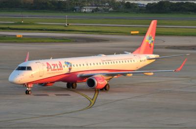 Image of aircraft registration PR-AYO - A ERJ-195-AR (ERJ-190-200 IGW) operated by AZUL Linhas Aereas Brasileiras