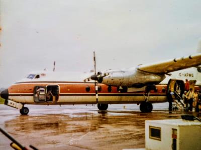 Photo of aircraft G-APWG operated by Air UK