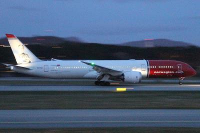 Photo of aircraft SE-RXZ operated by Norwegian Air Sweden
