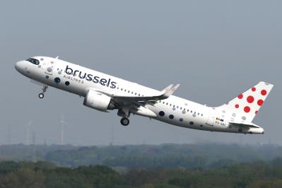 Photo of aircraft OO-SBC operated by Brussels Airlines