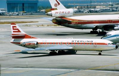 Image of aircraft registration OY-STF - A SE-210 Caravelle-10B3 operated by Sterling Airways