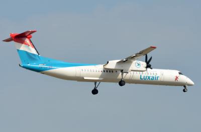 Photo of aircraft LX-LGF operated by Luxair
