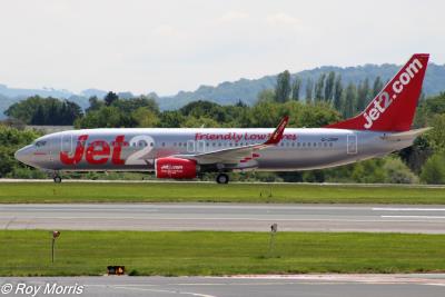 Image of aircraft registration G-JZHP - A 737-800(WL) operated by Jet2