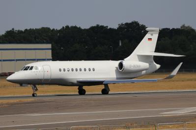 Image of aircraft registration D-BONN - A Dassault Falcon-2000EX operated by Deutsche Telekom AG