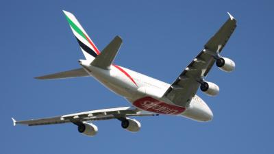 Photo of aircraft A6-EUJ operated by Emirates