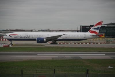 Image of aircraft registration G-STBH - A 777-336(ER) operated by British Airways