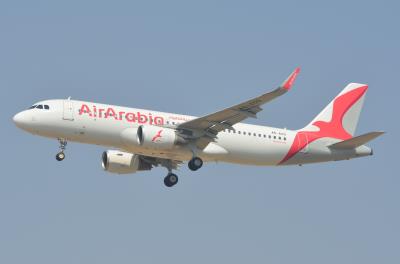 Photo of aircraft A6-AOQ operated by Air Arabia