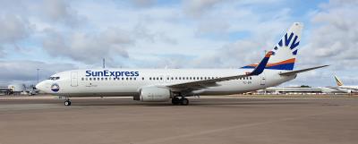 Photo of aircraft TC-SPI operated by SunExpress