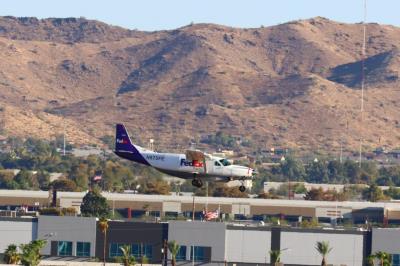 Photo of aircraft N875FE operated by Federal Express (FedEx)