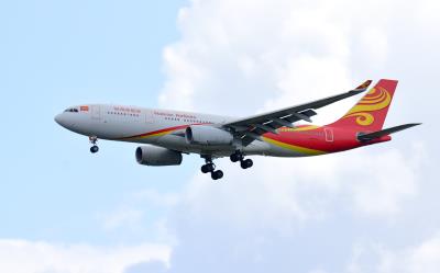 Photo of aircraft B-5955 operated by Hainan Airlines