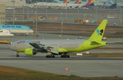 Photo of aircraft HL7743 operated by Jin Air