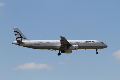 Photo of aircraft SX-DGT operated by Aegean Airlines