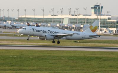 Image of aircraft registration LY-VEF - A A320-214 operated by Thomas Cook Airlines