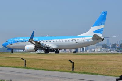 Photo of aircraft LV-FVO operated by Aerolineas Argentinas