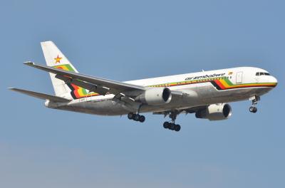 Photo of aircraft Z-WPE operated by Air Zimbabwe