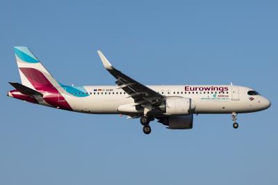 Photo of aircraft D-AENB operated by Eurowings