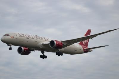 Image of aircraft registration G-VNYL - A 787-9 Dreamliner operated by Virgin Atlantic Airways