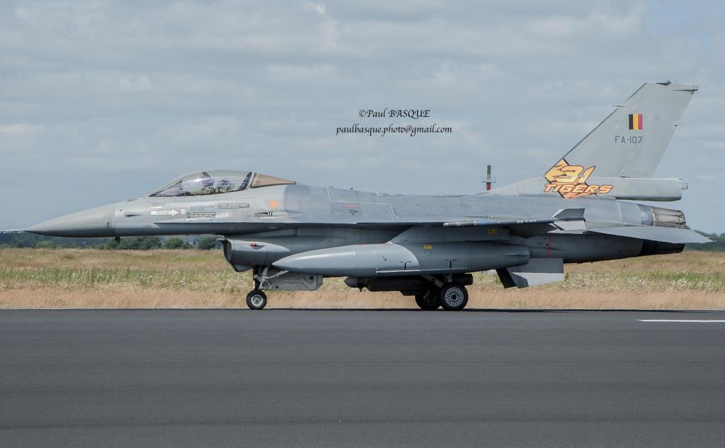 Photo of aircraft FA-107 operated by Belgian Air Force