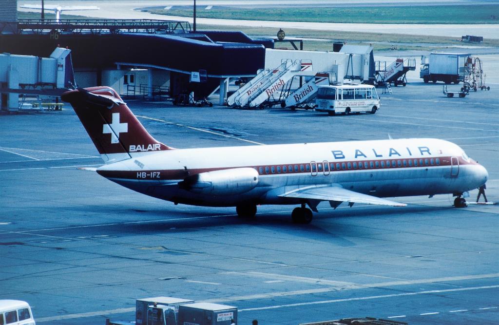 Photo of aircraft HB-IFZ operated by Balair