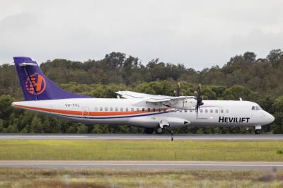Photo of aircraft VH-FVL operated by Hevilift Australia