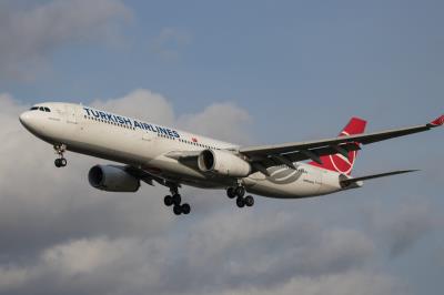 Image of aircraft registration TC-JNP - A A330-343 operated by Turkish Airlines