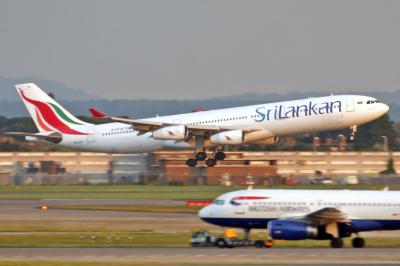 Image of aircraft registration 4R-ADF - A A340-313E operated by SriLankan Airlines