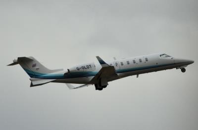 Image of aircraft registration G-OLDT - A Learjet 45 operated by Gold Aviation Ltd