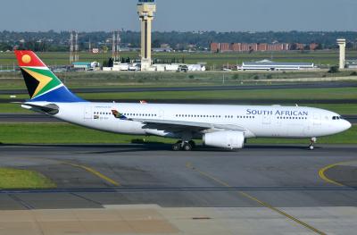 Photo of aircraft ZS-SXY operated by South African Airways