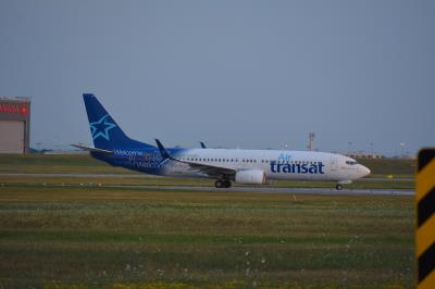 Image of aircraft registration C-GTQC - A 737-8Q8(WL) operated by Air Transat