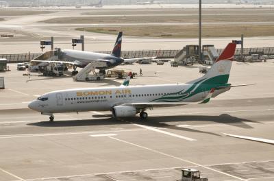 Image of aircraft registration EY-777 - A 737-8GJ(WL) operated by Somon Air