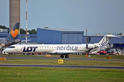 Photo of aircraft ES-ACJ operated by LOT - Polish Airlines