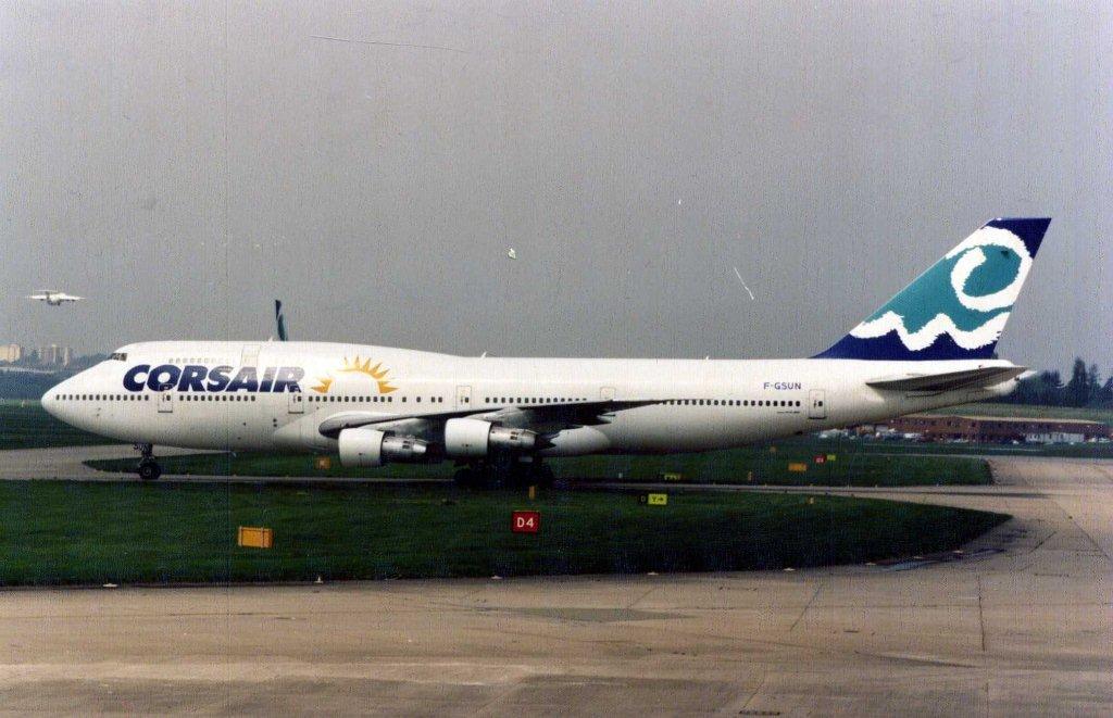 Photo of aircraft F-GSUN operated by Corsair