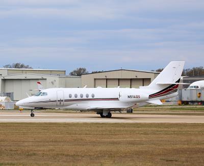 Photo of aircraft N514QS operated by NetJets