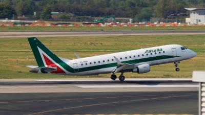 Image of aircraft registration EI-RDK - A ERJ-175-STD (ERJ-170-200)  operated by Alitalia