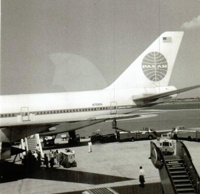 Image of aircraft registration N739PA - A 747-121 operated by Pan American World Airways (Pan Am)