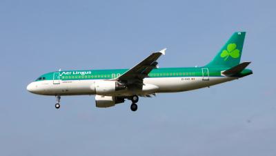 Image of aircraft registration EI-DVG - A A320-214 operated by Aer Lingus