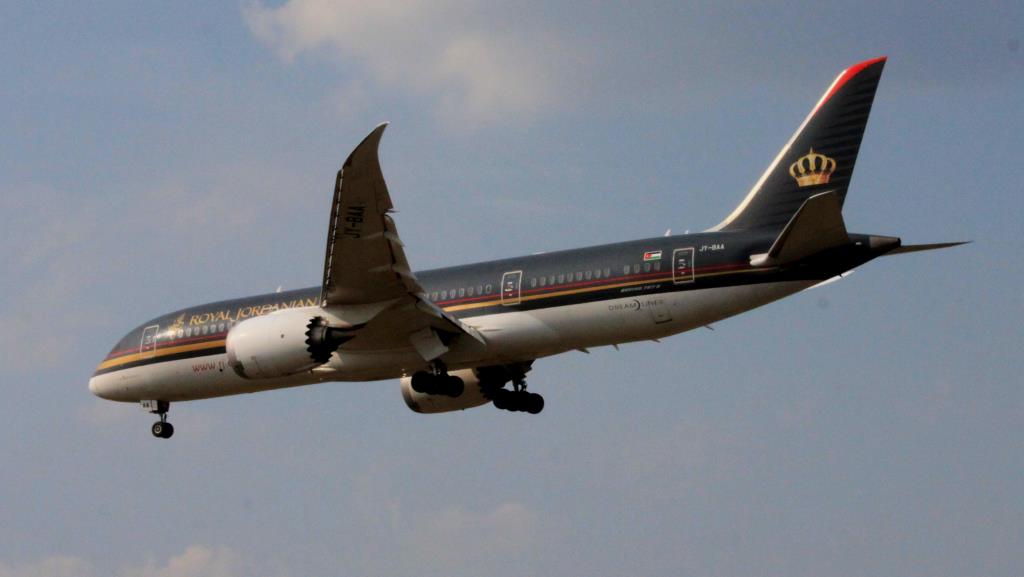 Photo of aircraft JY-BAA operated by Royal Jordanian