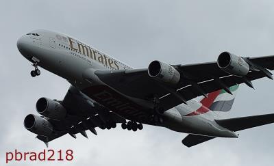 Photo of aircraft A6-EUU operated by Emirates