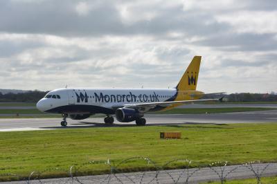 Image of aircraft registration G-OZBX - A A320-214 operated by Monarch Airlines