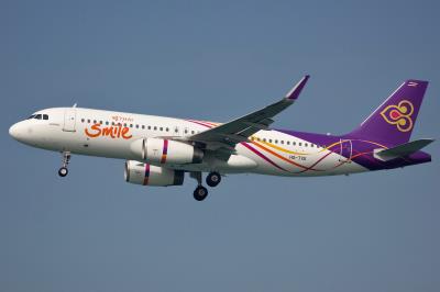 Photo of aircraft HS-TXK operated by Thai Smile