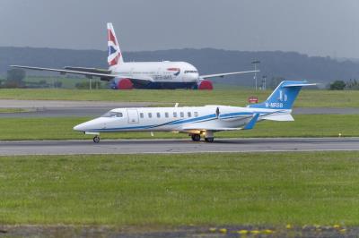 Image of aircraft registration M-MRBB - A Learjet 45 operated by Boultbee Aviation 3 LLP