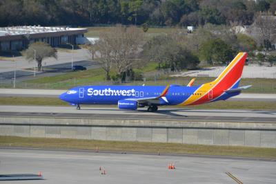 Photo of aircraft N8607M operated by Southwest Airlines