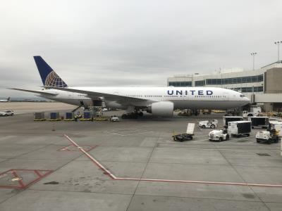 Image of aircraft registration N768UA - A 777-222 operated by United Airlines