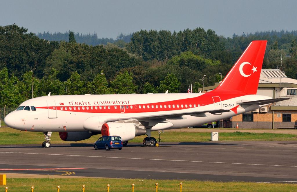 Photo of aircraft TC-ANA operated by Turkey Government