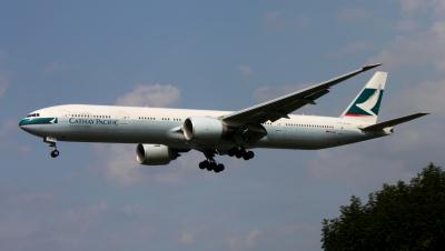 Photo of aircraft B-KQX operated by Cathay Pacific Airways