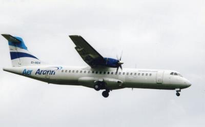 Image of aircraft registration EI-REH - A ATR 72-201 operated by Aer Arann